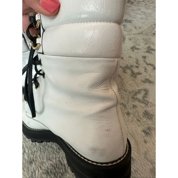 Stuart Weitzman Lexy Combat Boots Sz 5.5 - Picture 11 of 14